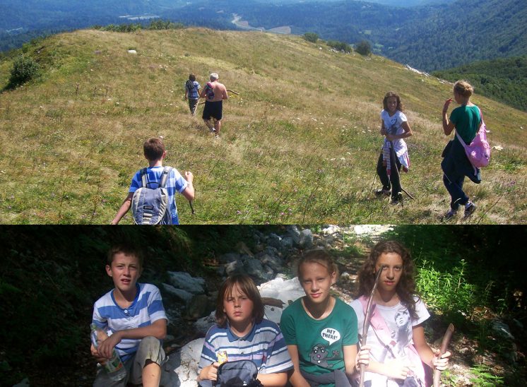 tuhobić (gorski kotar), 2011., planinarenje za vrijeme kampiranja u kampu ”rakov jarak”
